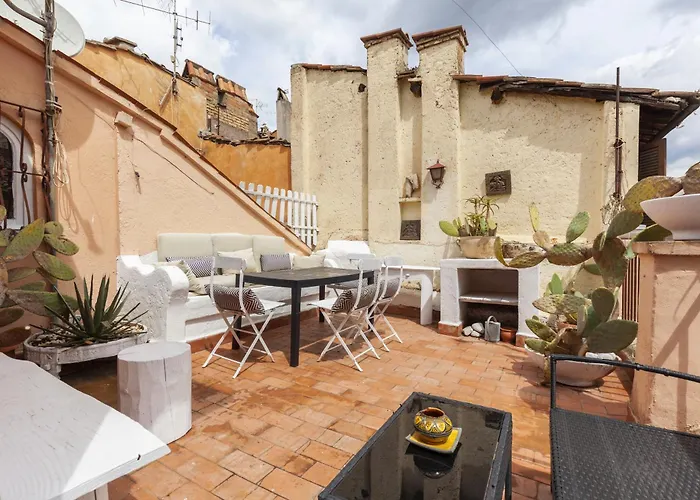 Pantheon Splendid Flat With Terrace *